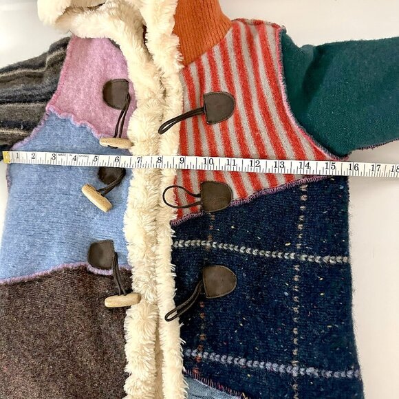 *RARE* Sorbet Patchwork Coat - Picture 10 of 11